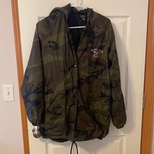 Zumiez long rain jacket